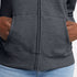 Hanes womens Women's Fleece Full-zip Hood Fleece Jacket (pack of 1) Size: XL Color: Grey