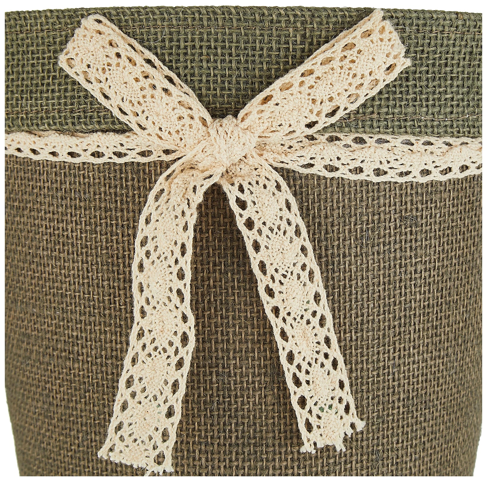 Ayra Ethnic Jute Pot Holder, Green