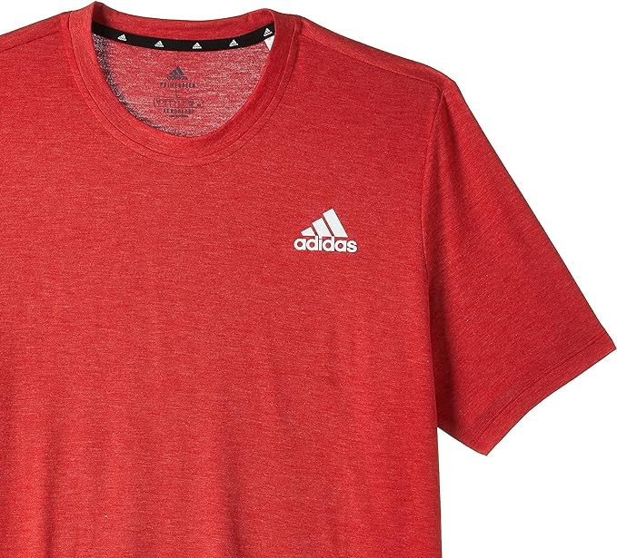 adidas mens D2M PRIME HEATHER T-SHIRT T-SHIRT (SHORT SLEEVE)