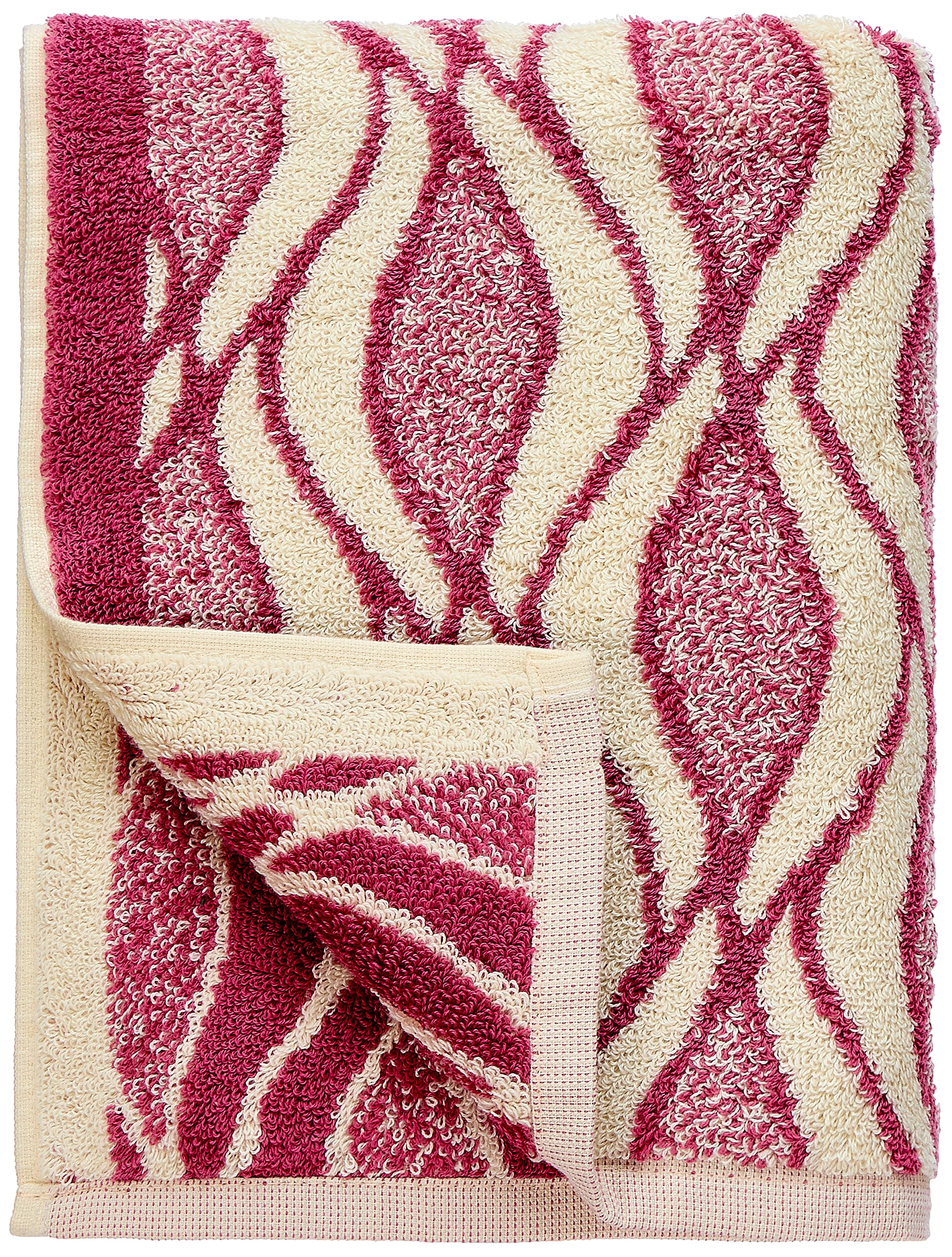 nit Bloom Jacquard Bath Sheet Burgundy 100*150 Terry Towels Bloom 100% Egyptian Cotton