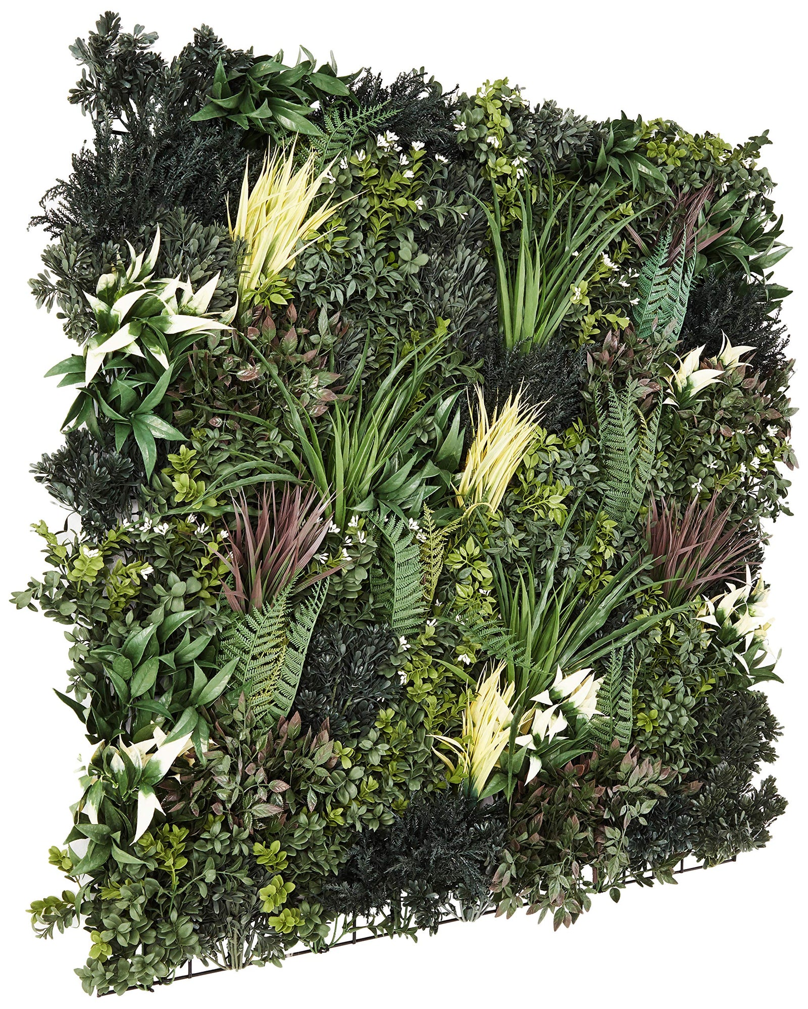 Nearly Natural Greens & Fern Artificial Living Wall, 3', model: 6406