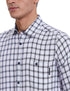 Hammersmith Men's Casual Checkered Regular Fit Shirt