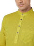 Nayak Men Cotton Regular Button Down Shirt (Blc-Ny-073 B_XL_Lime