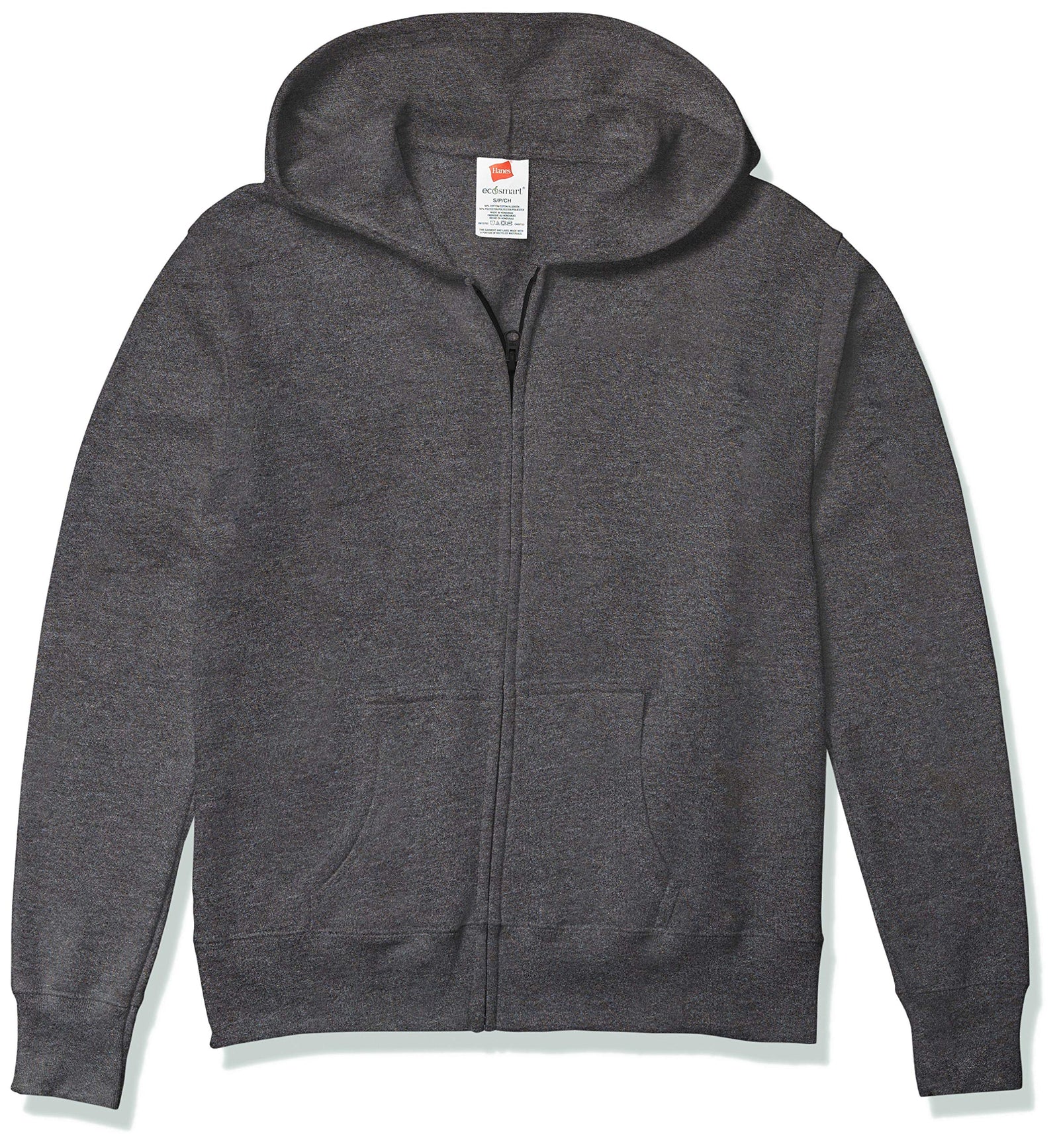 Hanes womens Women's Fleece Full-zip Hood Fleece Jacket (pack of 1) Size: XL Color: Grey