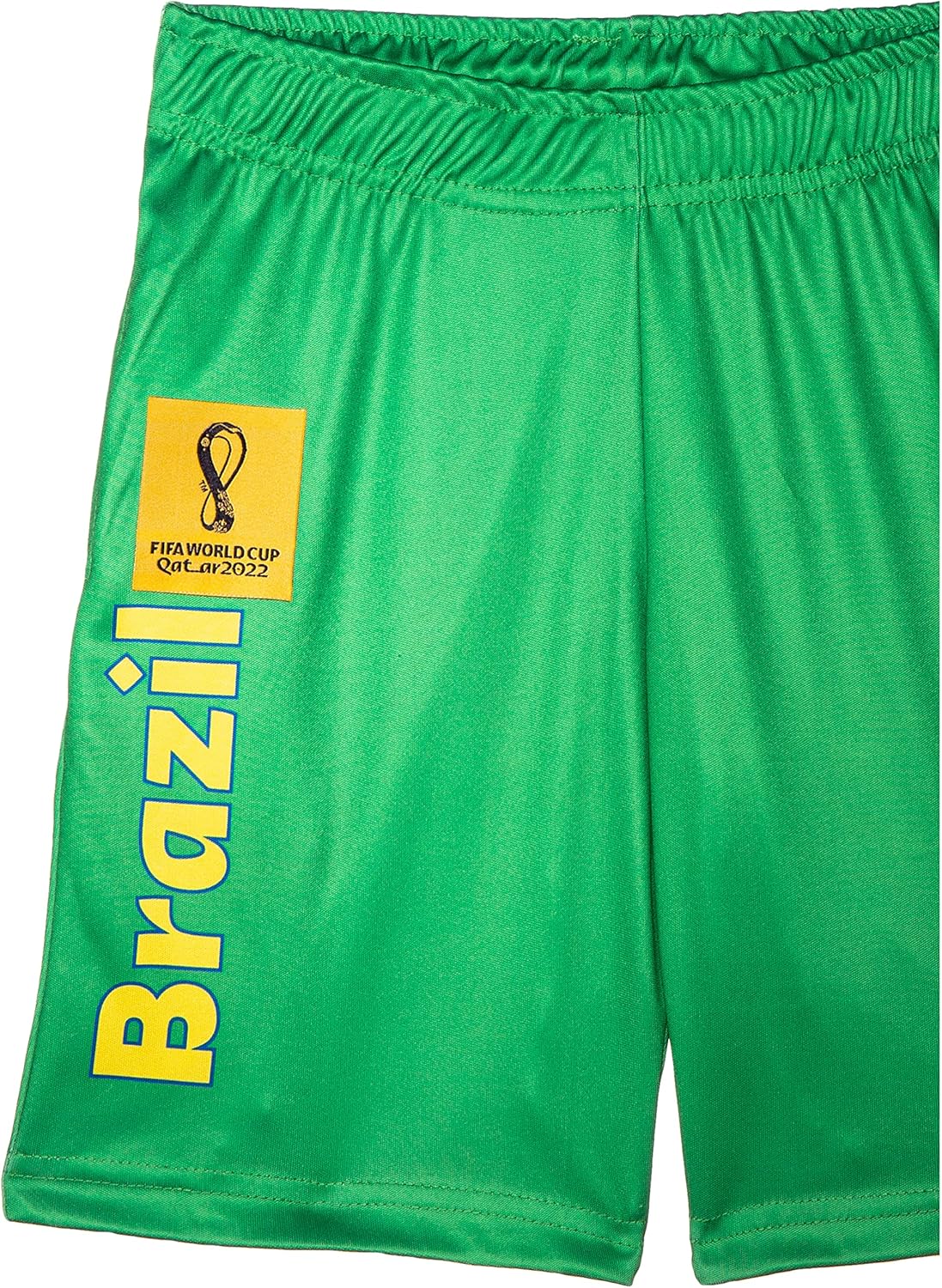 FIFA World Cup Qatar 2022 BRAZIL BOY'S SHORTS - GREEN