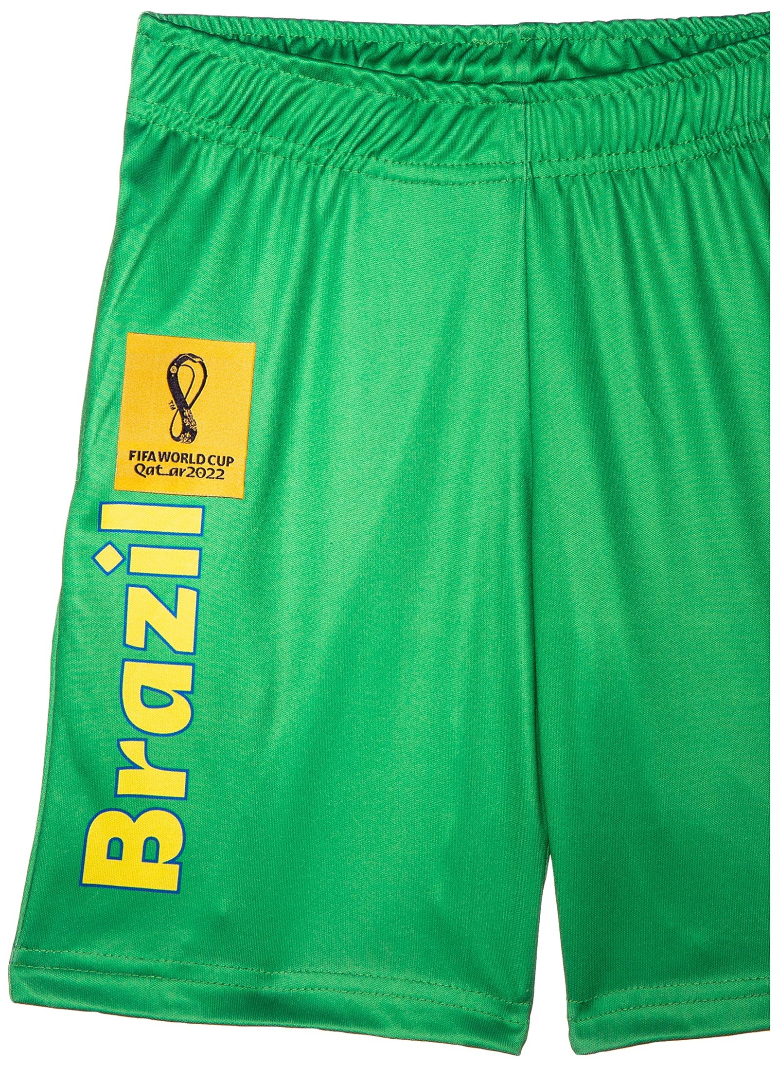 FIFA World Cup Qatar 2022 BRAZIL BOY'S SHORTS - GREEN