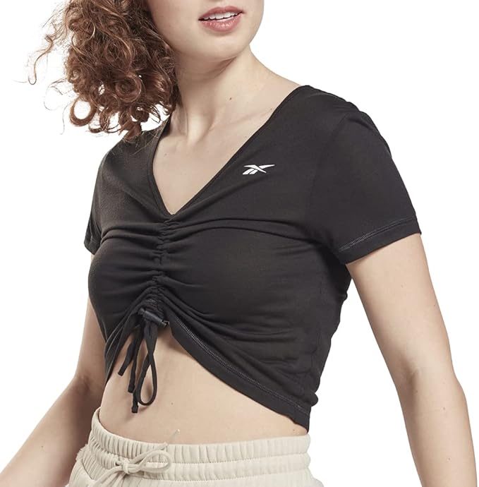 Reebok GR9429 womens MYT Cinched Top T-Shirt