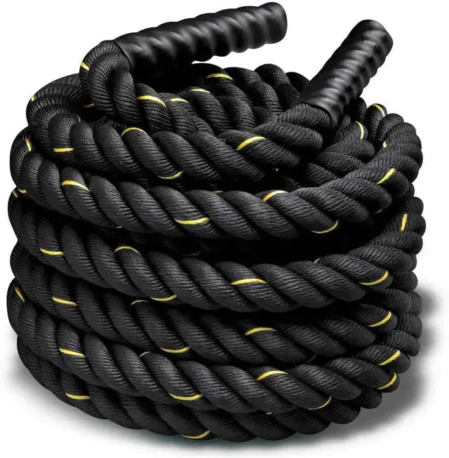 Body Tech Fitness Battle Rope 9 Meters - Polydac Battle Rope Exercise Fitness Training .BATTLEROPE3