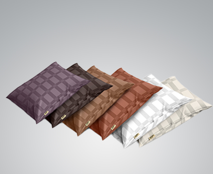 Pillowcase - Quadro Satin Design (Pack of Two)