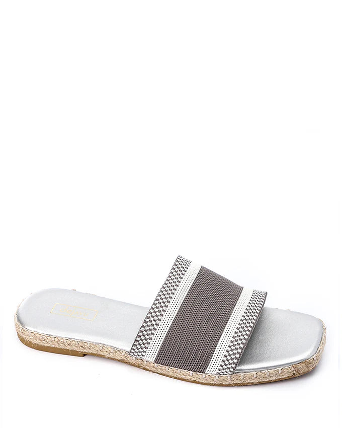 Dejavu FLAT SLIPPER SHOES-Grey- 39 EU