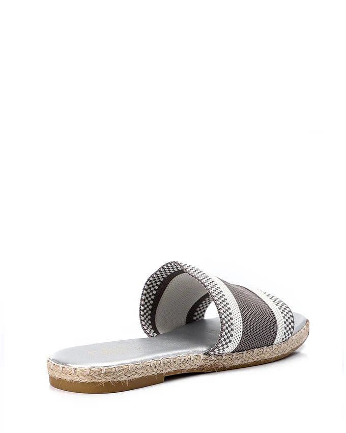 Dejavu FLAT SLIPPER SHOES-Grey- 39 EU