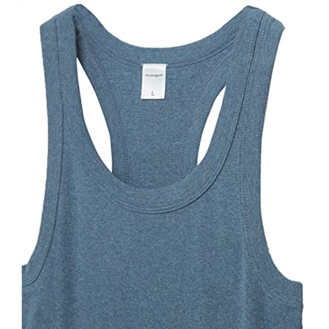 Splash Scoop Neck Cotton Tank Top for Men S