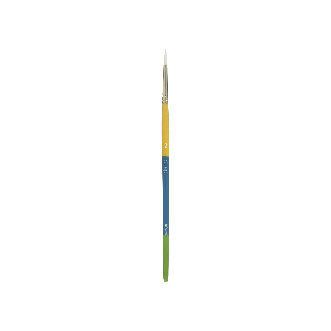 Snap White Tak Round Brush - Size 2