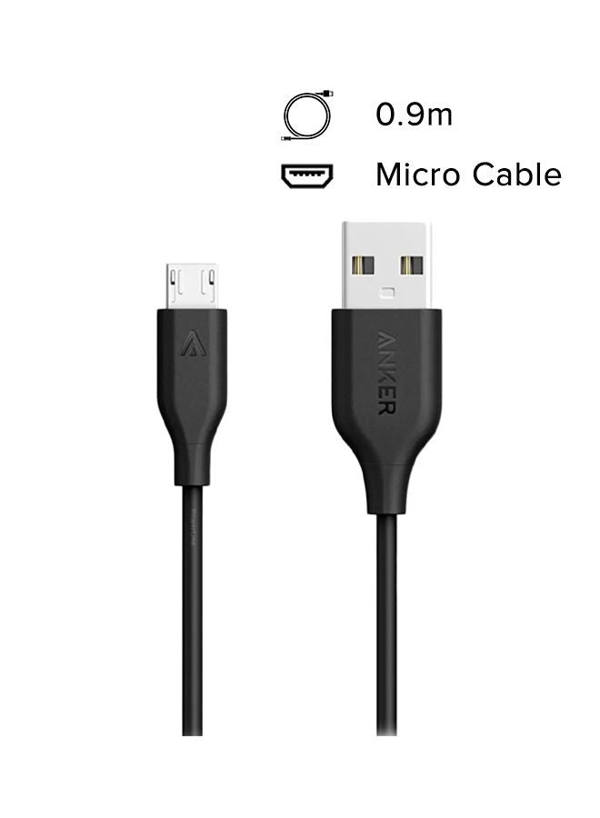 Anker PowerLine Micro USB Cable 3feet Black