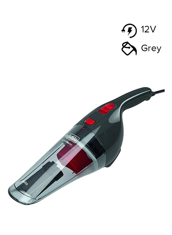 BLACK+DECKER Car Vacuum Cleaner Handheld With 6 Pieces Accessories For Effortless Cleaning 12V