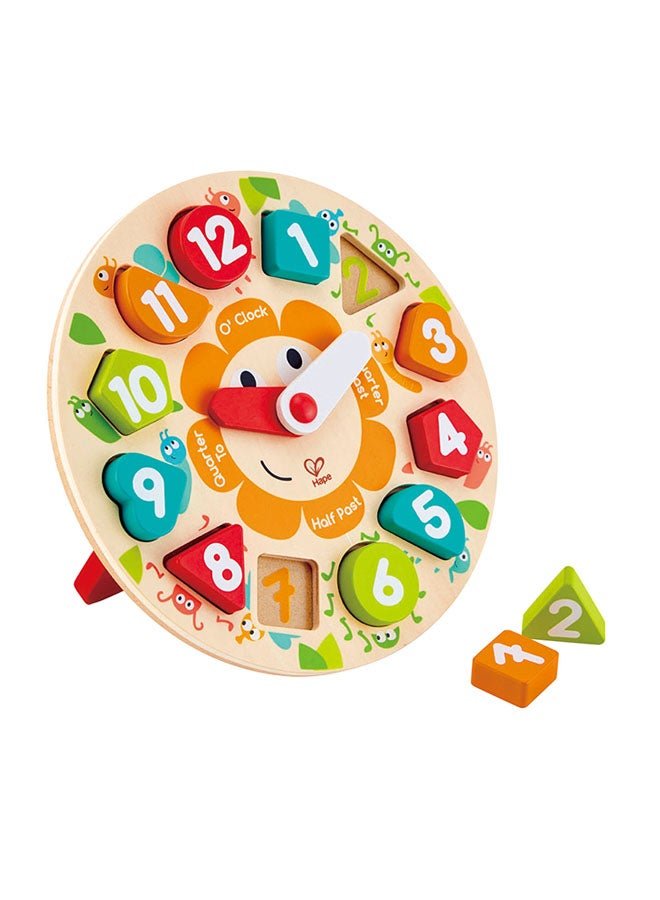 Hape Chunky Clock Puzzle Game