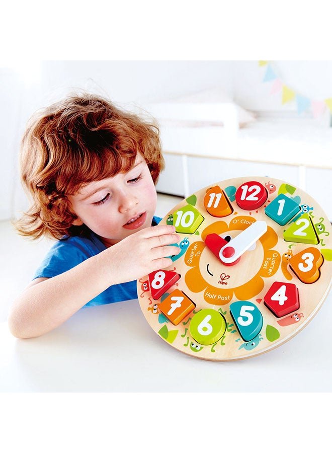 Hape Chunky Clock Puzzle Game