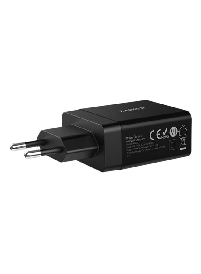 Anker PowerPort+ 1 Wall Charger Black