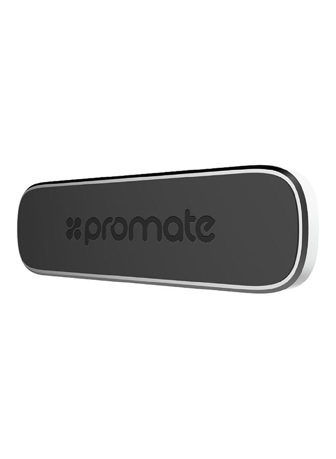 PROMATE Universal Mini Stick-On Rectangle Flat Dashboard Magnetic Car Mount Black