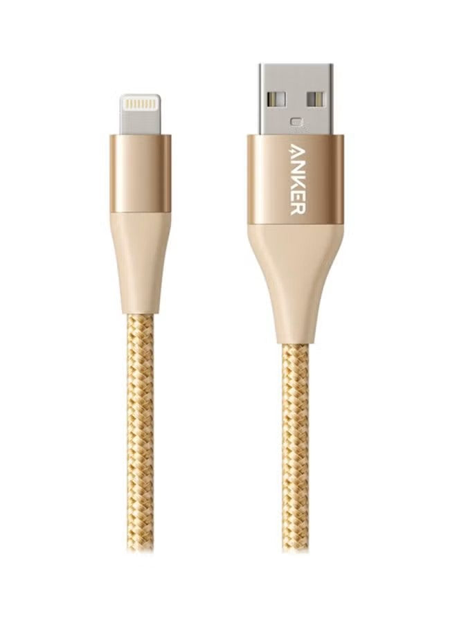 كابل أنكر PowerLine+ III من USB-C إلى Lightning – ذهبي