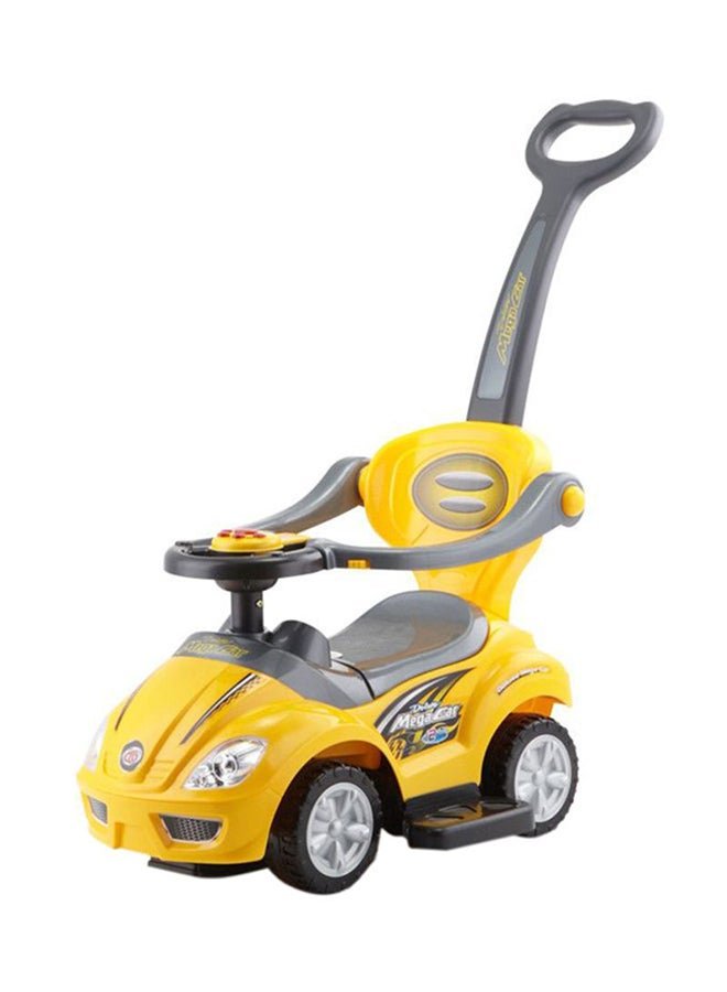 3-In-1 Activity Ride-On With Handle Comfortable Durable Sturdy And Portable 62.5x29.5x34cm