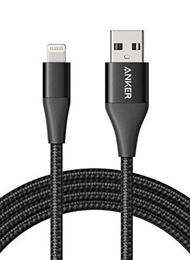 Anker Powerline+ II Lightning Cable (6ft), MFi Certified for Flawless Compatibility with iPhone Xs/XS Max/XR/X / 8/8 Plus / 7/7 Plus / 6/6 Plus / 5 / 5S Black