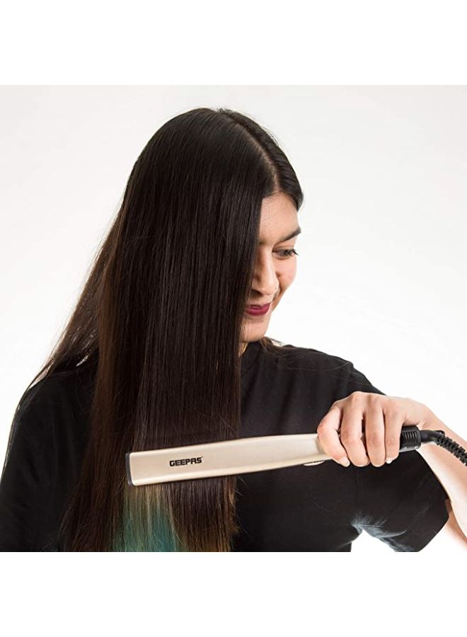 GEEPAS Go Silky Electric Hair Straightener Gold/Black