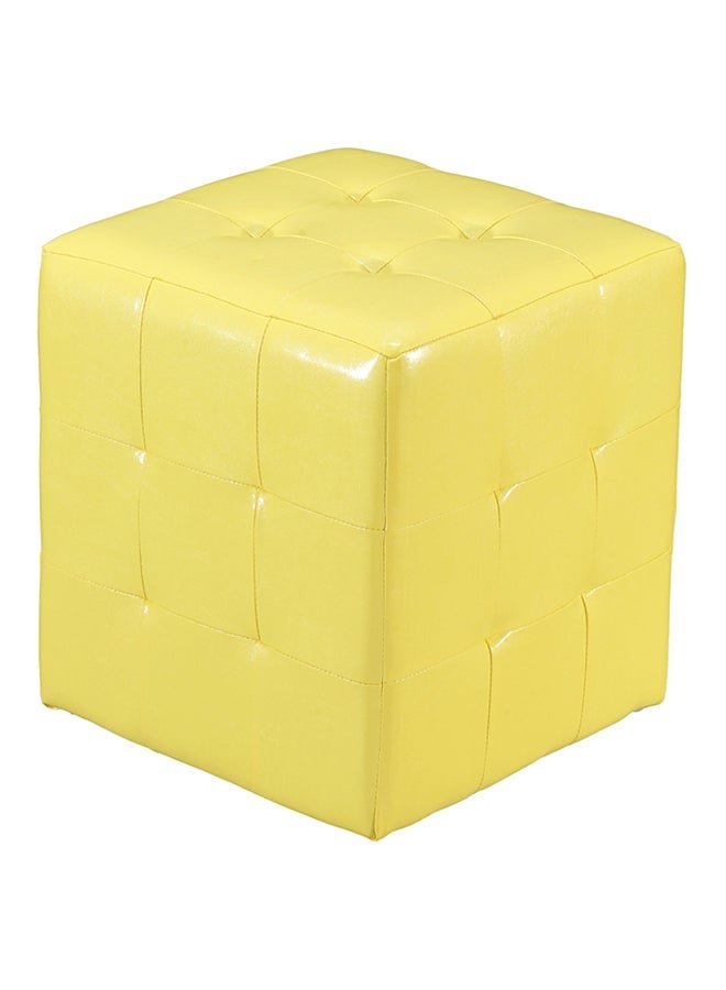 Home Box Agata Ottoman Yellow 38x42x38cm