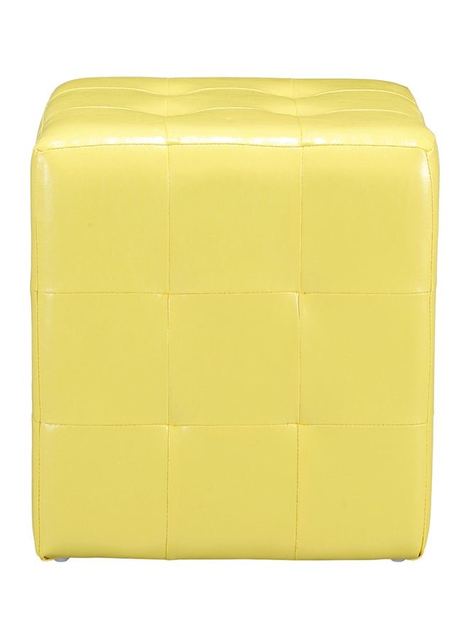 Home Box Agata Ottoman Yellow 38x42x38cm