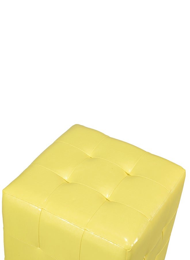 Home Box Agata Ottoman Yellow 38x42x38cm