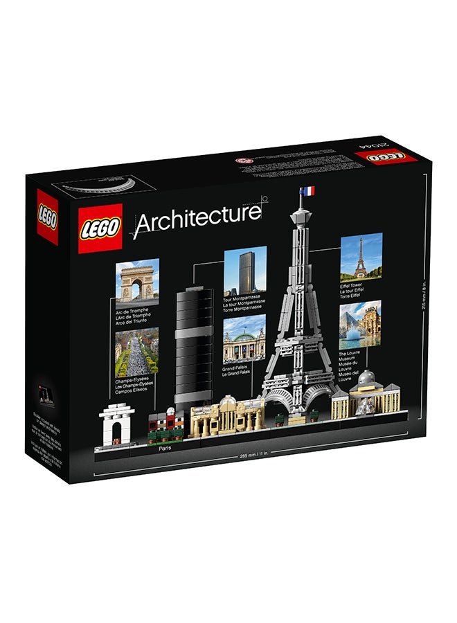 LEGO 6250898 LEGO 21044 Architecture Paris Building Toy Set (649 Pieces) 12+ Years