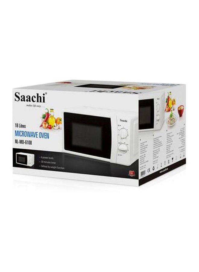 Saachi Microwave Oven 18 L 1150 W NL-MO-6108-WH White