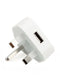 Muzz USB Adapter Plug For Apple iPhone 4/5/iPad/iPod Touch White