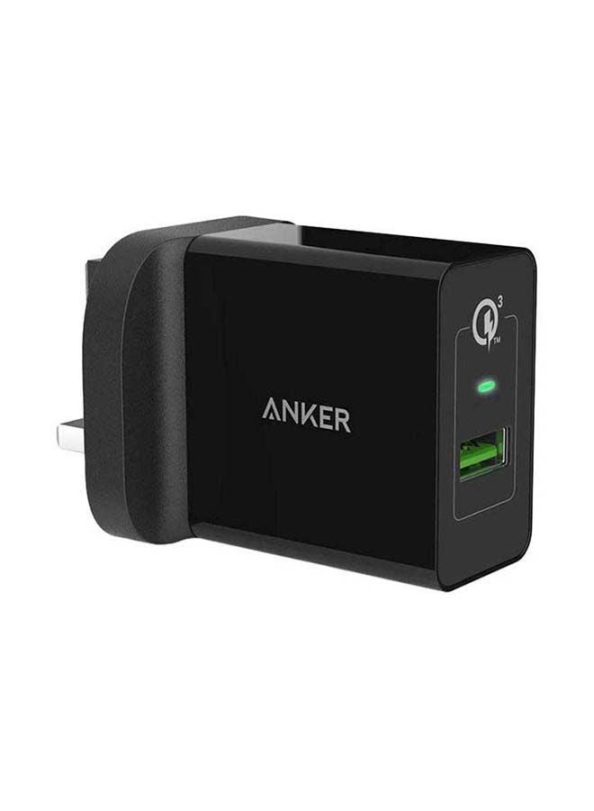 Anker PowerPort+ 1 with Quick Charge 3.0 Wall Charger Black