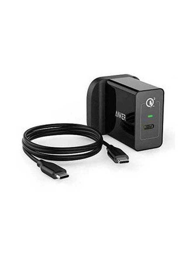 Anker PowerPort+ 1 with Quick Charge 3.0 Wall Charger Black