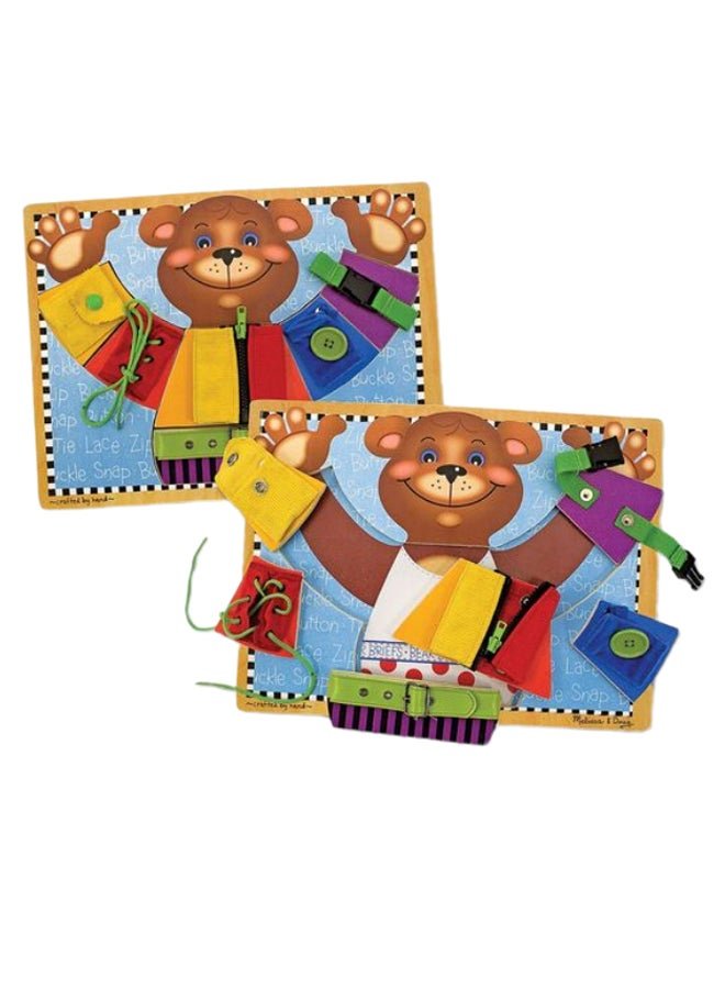 Melissa & Doug 6-Piece Basic Skills Puzzle Board Game Set