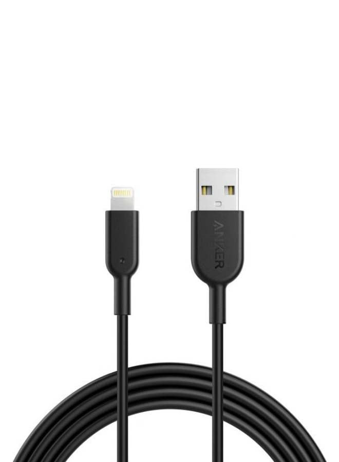 Anker Powerline II Lighting Data Sync And Charging Cable Black