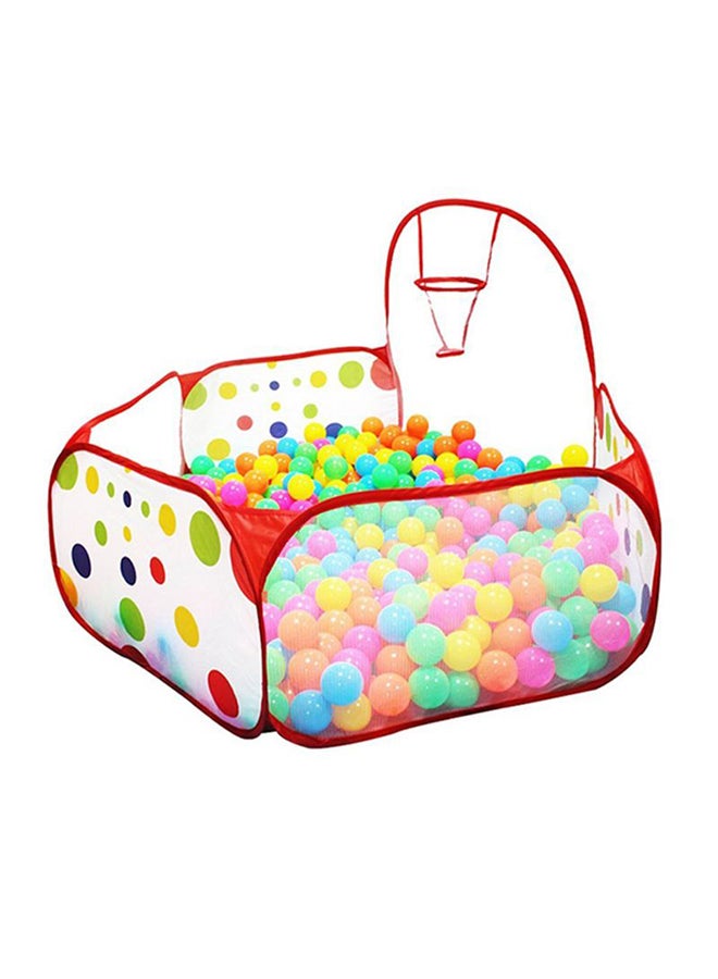 Generic Polka Dot Pattern Foldable Kids Play House Outdoor And Indoor Tent Premium Quality 70 * 60 *120cm