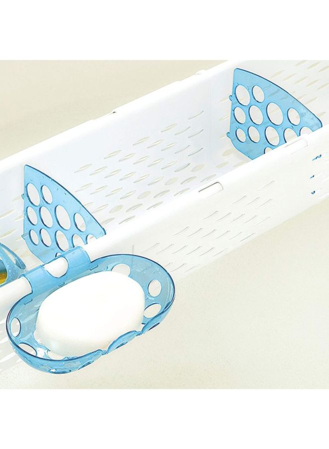 Munchkin Secure Grip Bath Toys Organiser - White/Blue