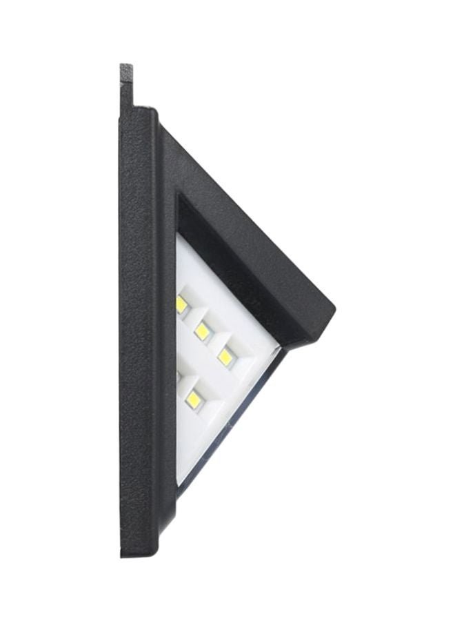 Beauenty 90 LED Solar Wall Lamp – White, 6x12 cm