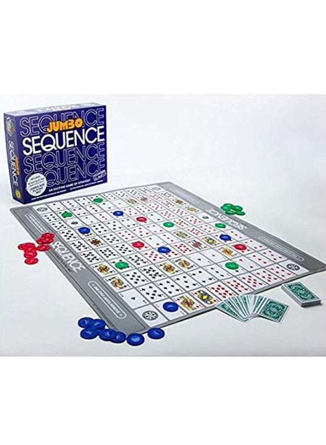 jumbo Sequence Strategic Board And Card Games cm