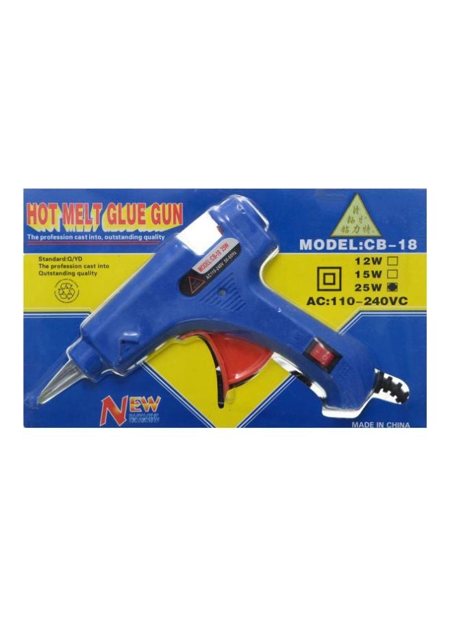 Generic Hot Melt Glue Gun Blue/Black