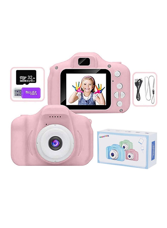 AMERTEER Toy Digital Camera With 32 GB Memory Card And Card Reader