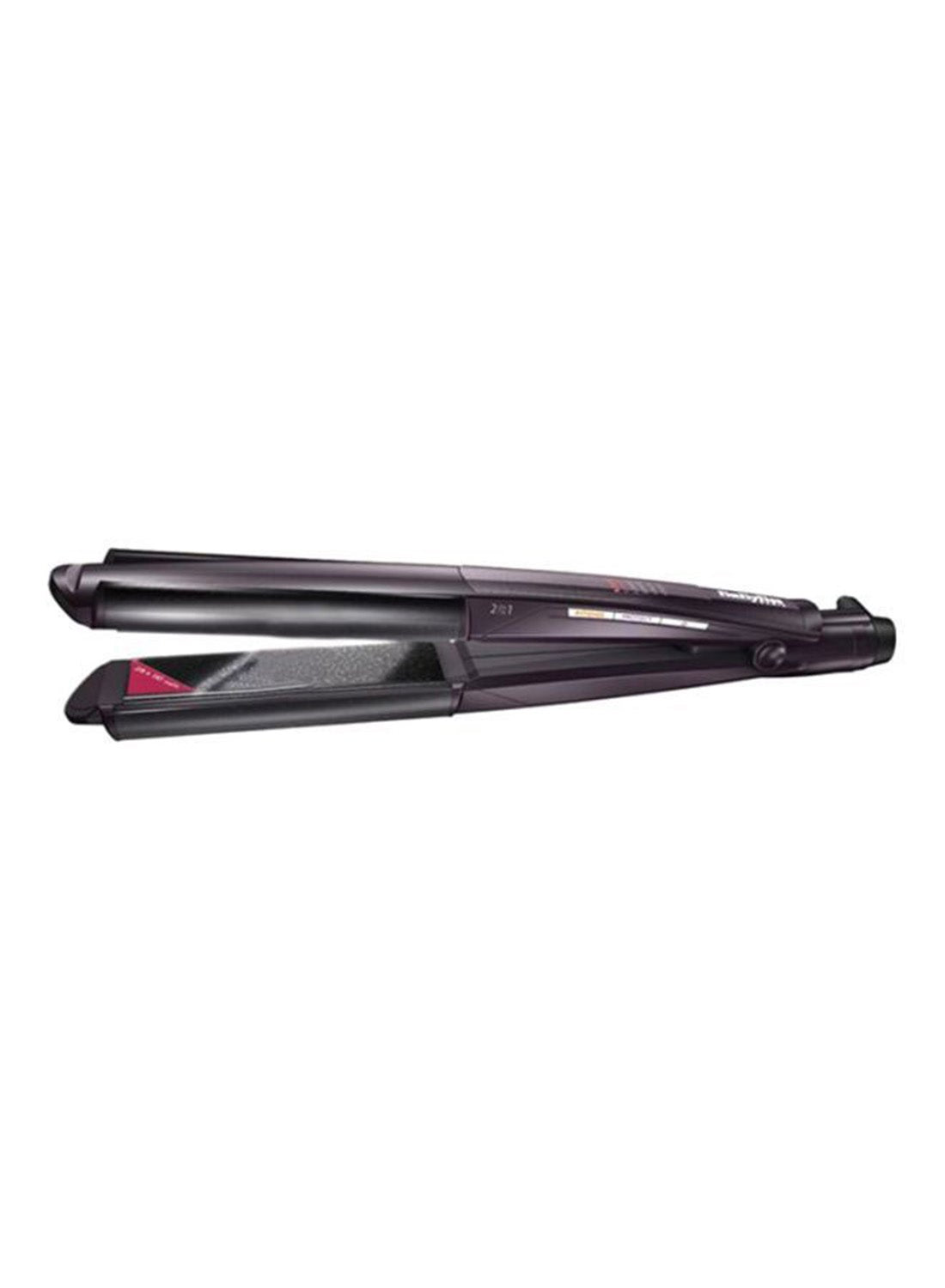 Babyliss Hair Straightener Wet And Dry Straight - Dual-Function Straightening, Curling Advanced Heat Technology With Quick Heat-Up Time - Long-Lasting Results, Salon-Quality Styling - ST330SDE Black