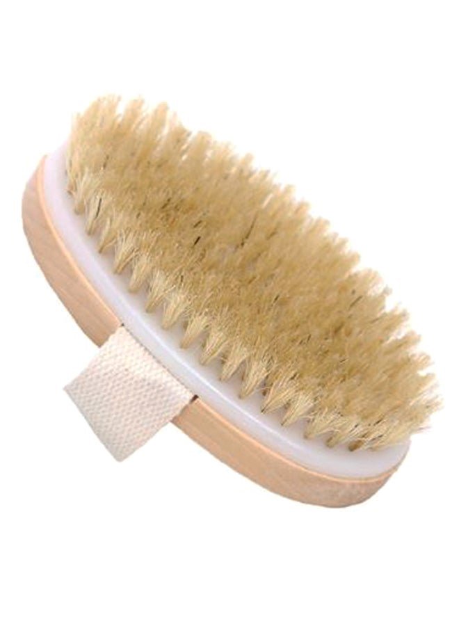 Generic Dead Skin Removal Body Brush - Beige/White