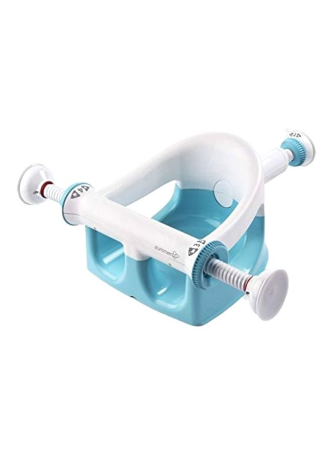 summer infant My Bath Baby Seat - Aqua/White