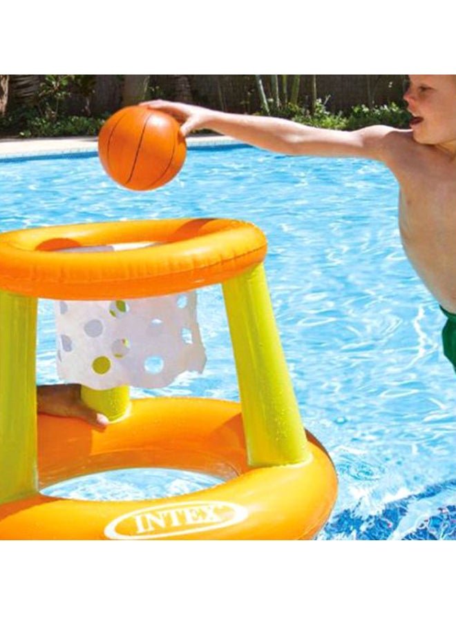 INTEX Floating Hoops Basketball Pool Game 20x19.05x5.08inch