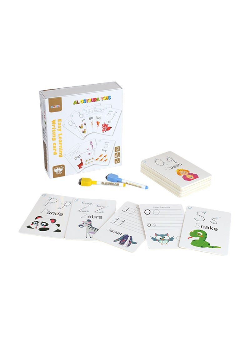 Al Ostoura Toys Easy Learning And Writing Cards