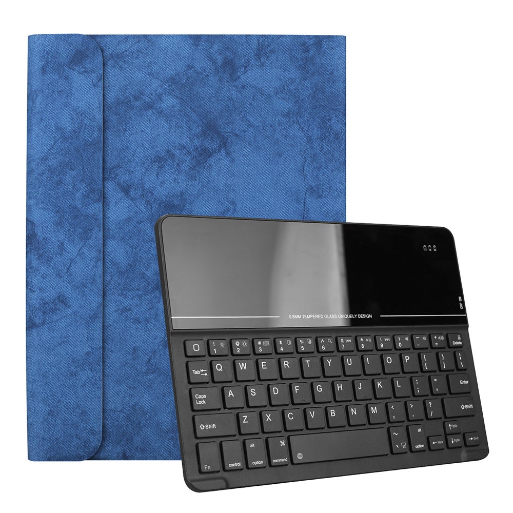 Generic Wireless Keyboard Case Flip Cover For iPad Pro 11 Blue