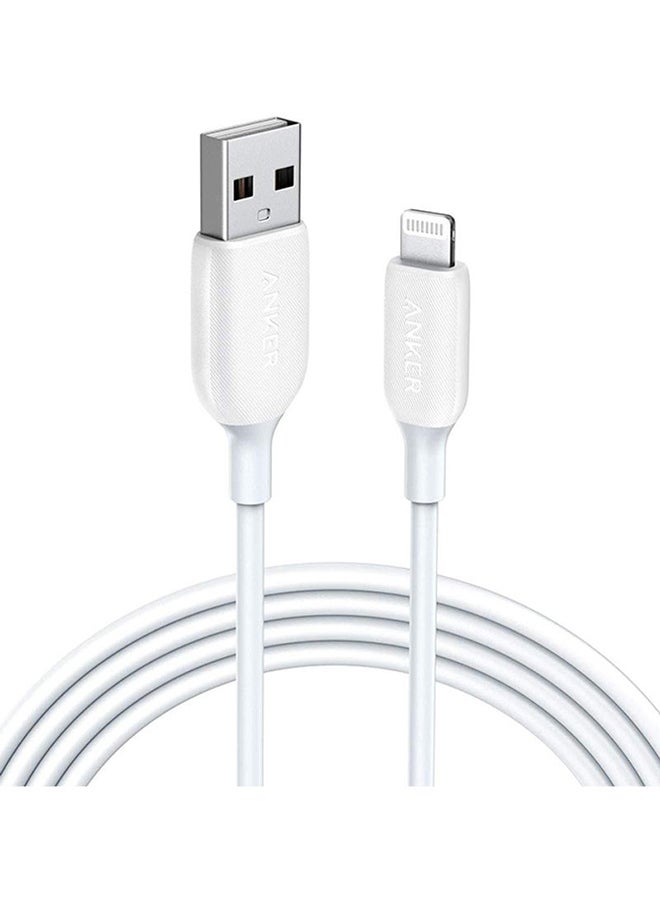 Anker PowerLine III with USB A cable with Lightning connector 1.8M White